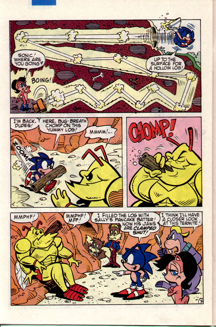 Read online Sonic The Hedgehog comic -  Issue #5 - 21