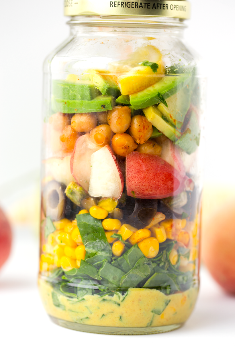 Freshly Picked SummerinaJar Salad Vegan Recipe