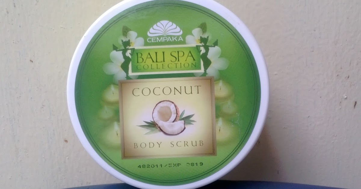 Krisnevic Cempaka Bali Spa Collection Coconut Body Scrub