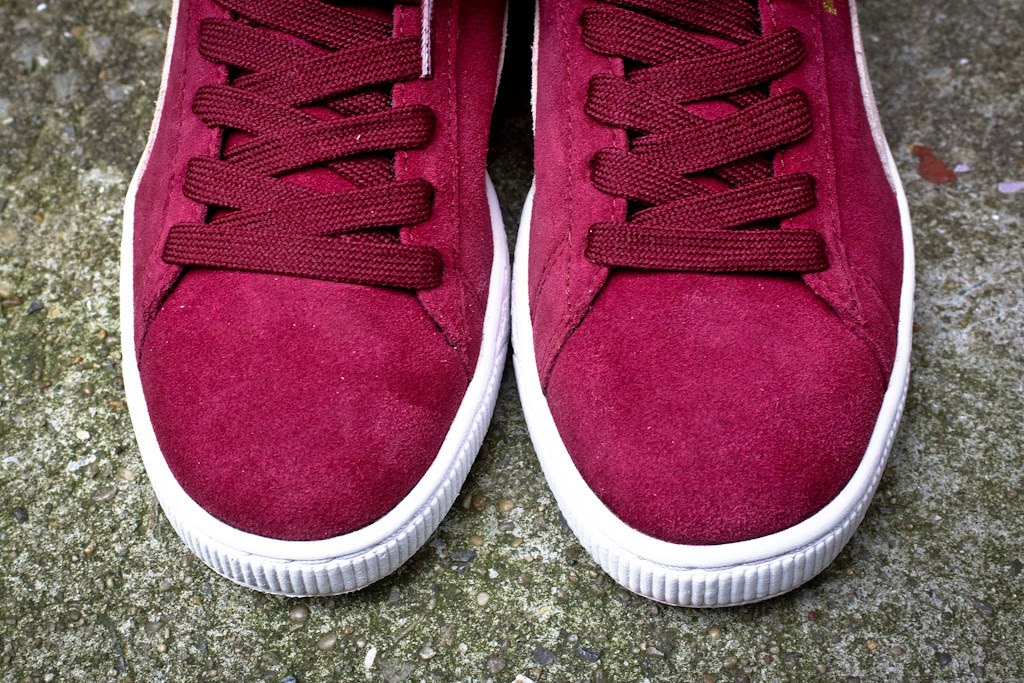 puma suede cabernet