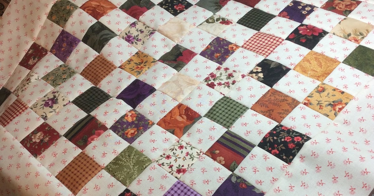 Quilted Tablecloth Busy As Can Be