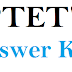 UPTET 2016 संशोधित उत्तरमाला ANSWER KEY