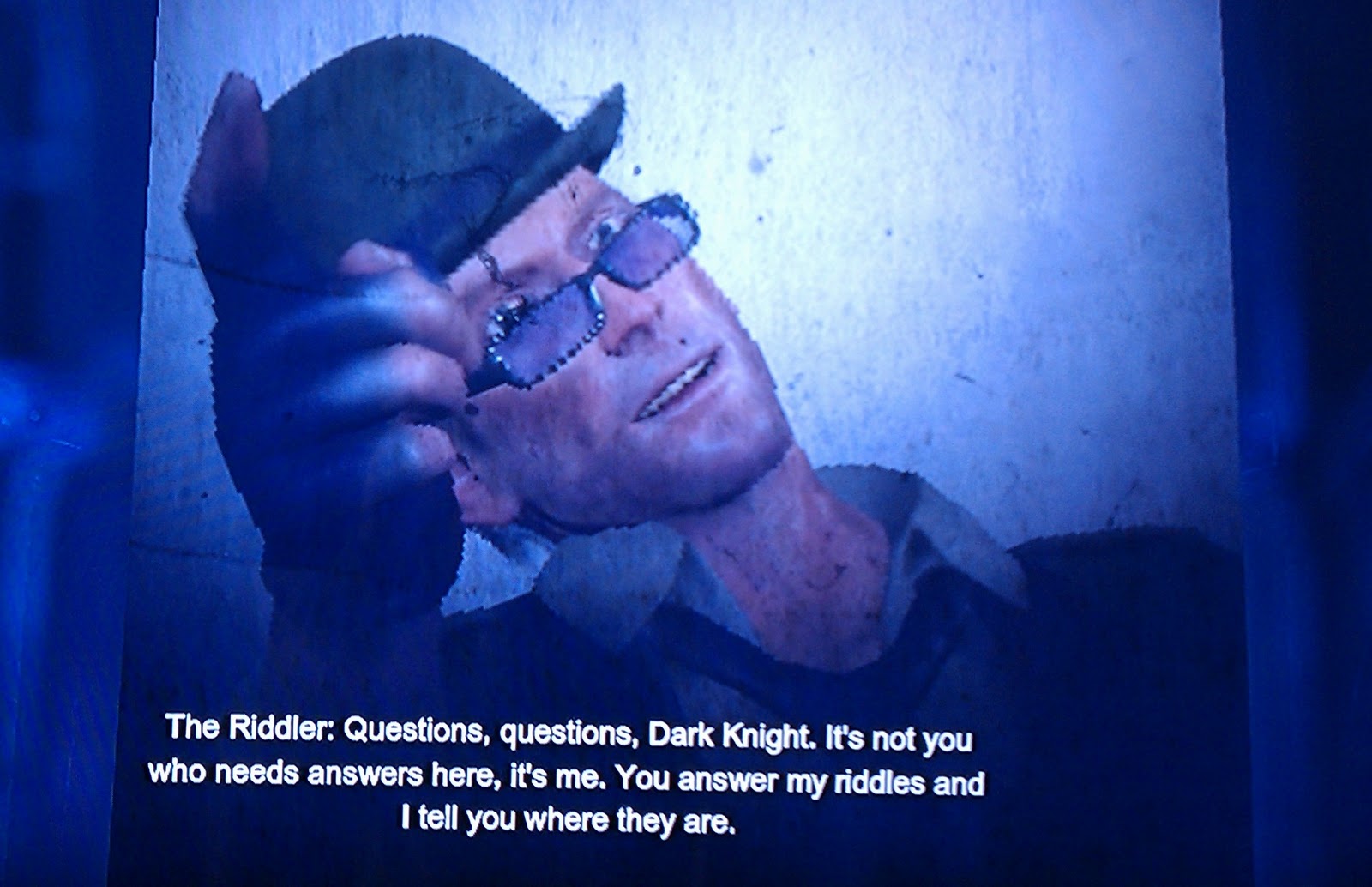 Thoughts About Baseball and Batman: Arkham City Post #6: Questions  Questions with The Riddler