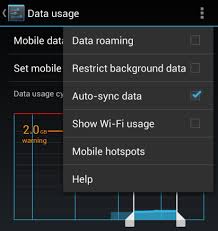 How to use your mobile data efficiently on Android - Andyke
