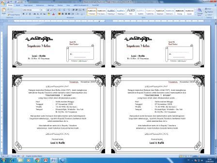 57 Koleksi Contoh Undangan Syukuran Cpns Gratis Terbaik Contoh Undangan