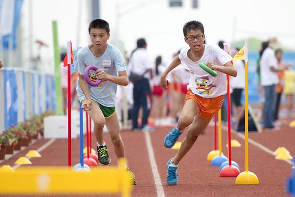 University sports festival boys athletes