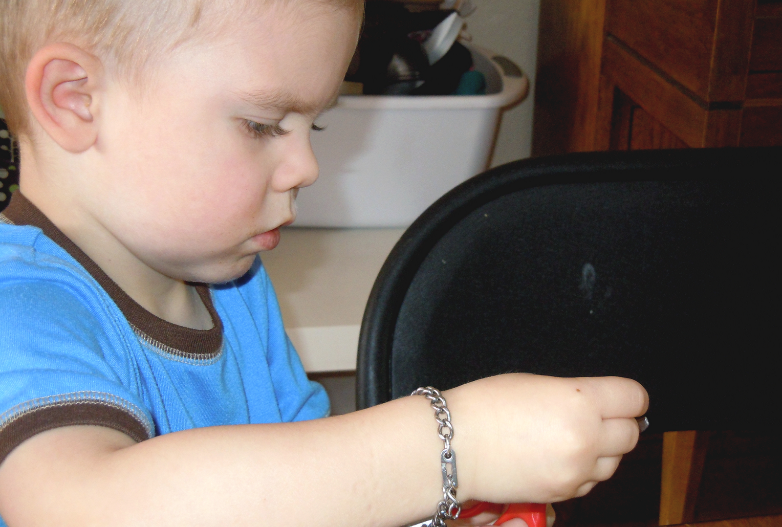 Keeping a 3 Year Old Busy while teaching them some valuable skills