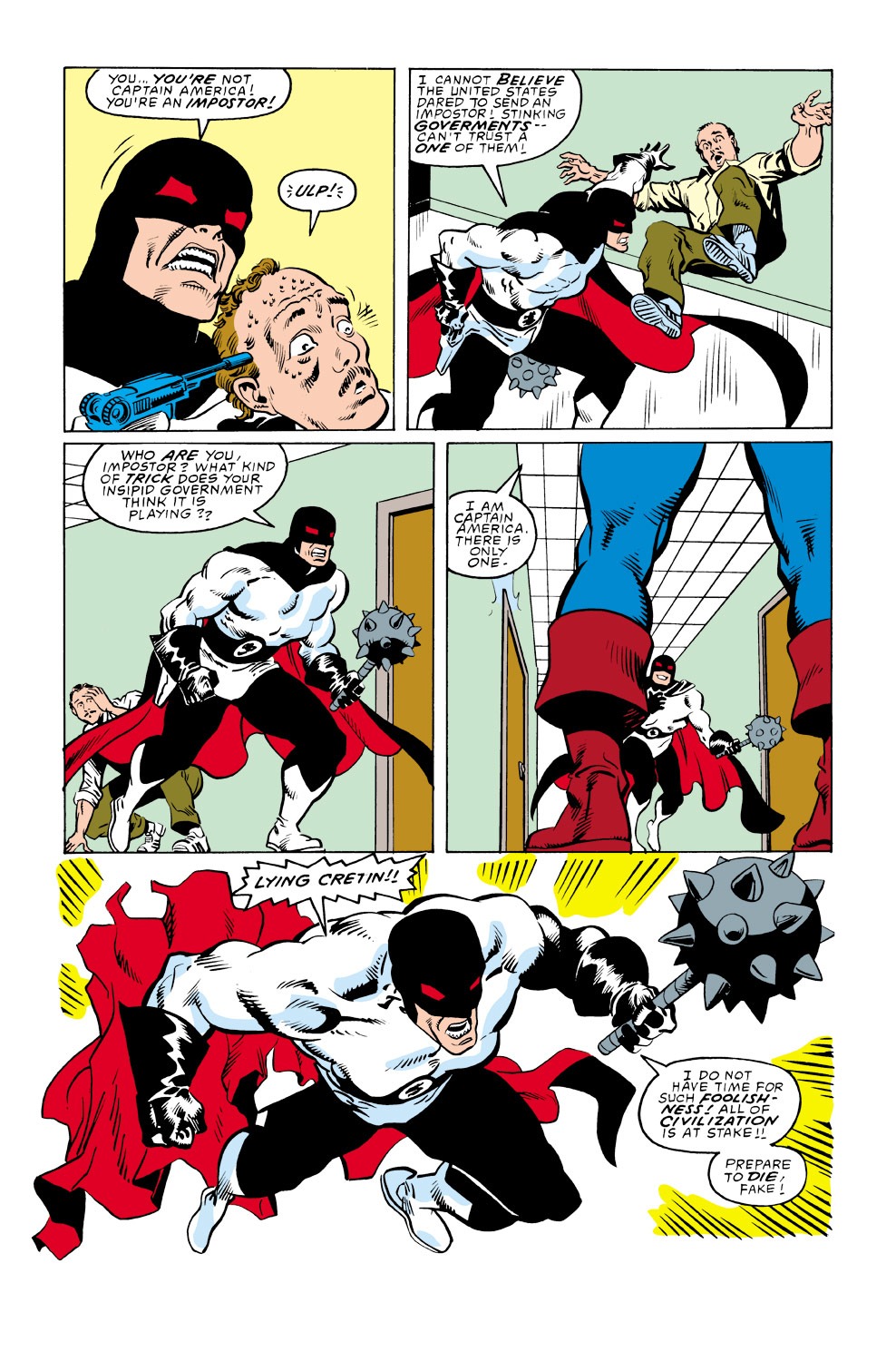 Read online Captain America (1968) comic -  Issue #348 - 17