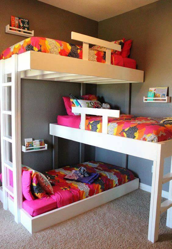 20 Ideas For Bunk Beds Children, Childrens Bunk Beds Small Spaces