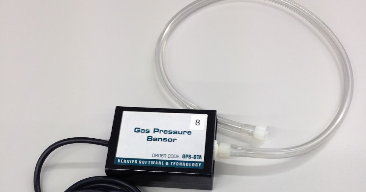 VUW School Chemical and Physical Sciences Vernier Gas Pressure Sensor