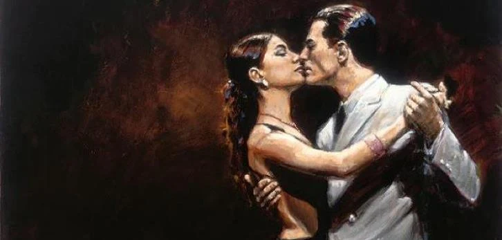 Fabian Perez 1967 ~ Argentine Figurative painter | Flamenco Dancers