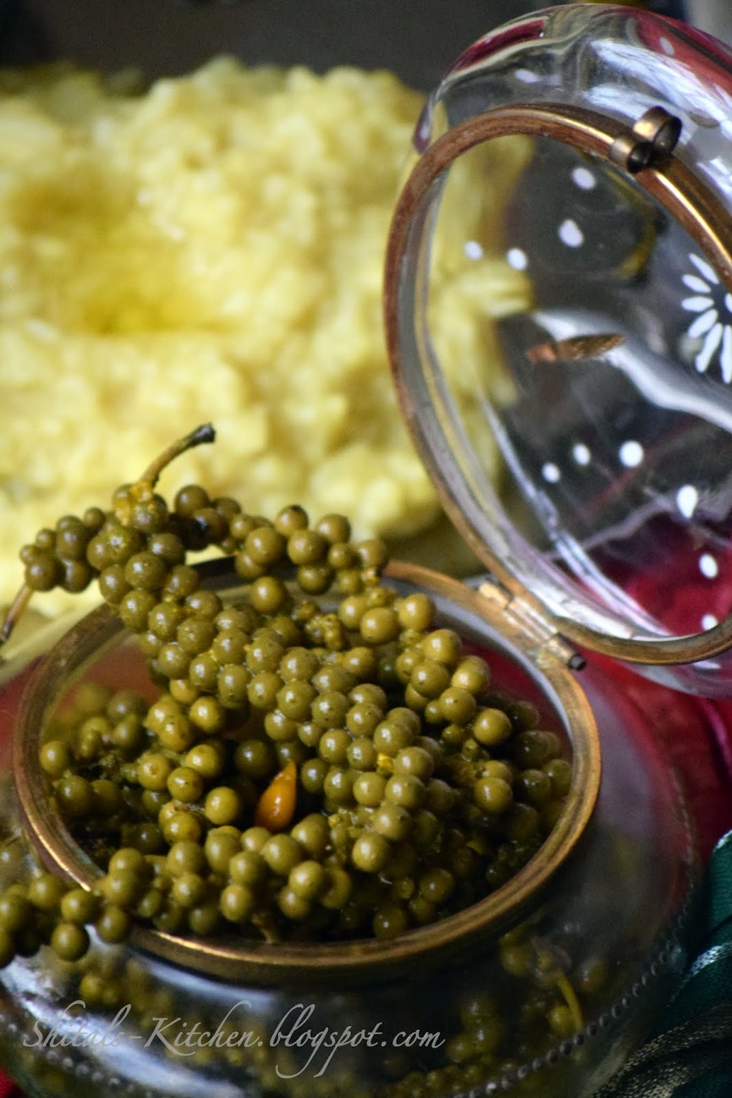 Shital'sKitchen Pickled Peppercorns