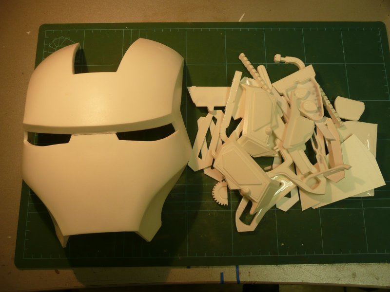 Stormtrooper Ironman faceplate