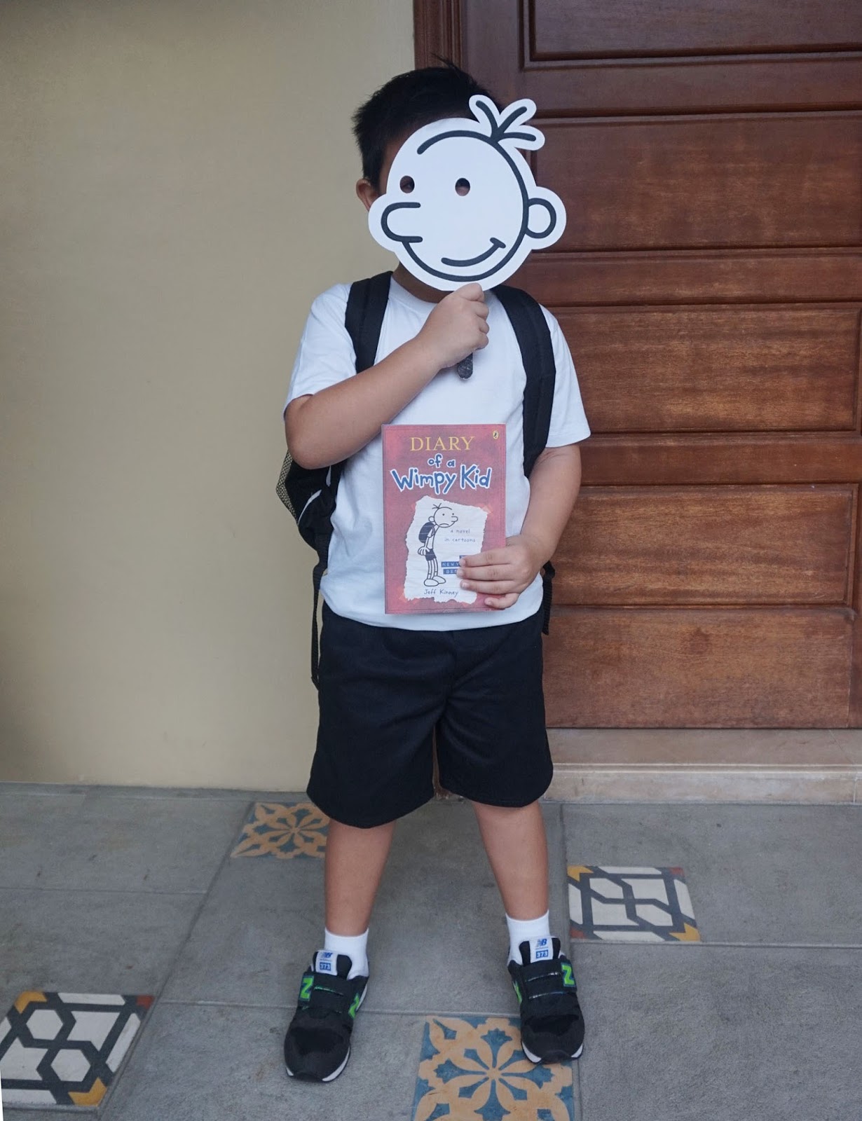 MrsMommyHolic: Diary of a Wimpy Kid costume for Book Week