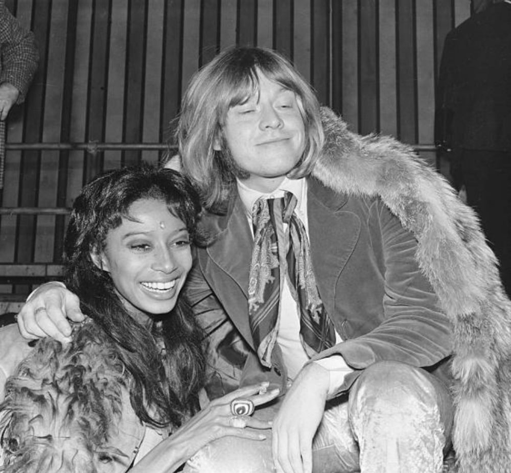 Intimate Photos of Donyale Luna and Brian Jones During Rehearsals for