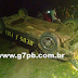 Jovem de 18 anos capota carro na noite desta sexta-feira (10) em Araruna PB
