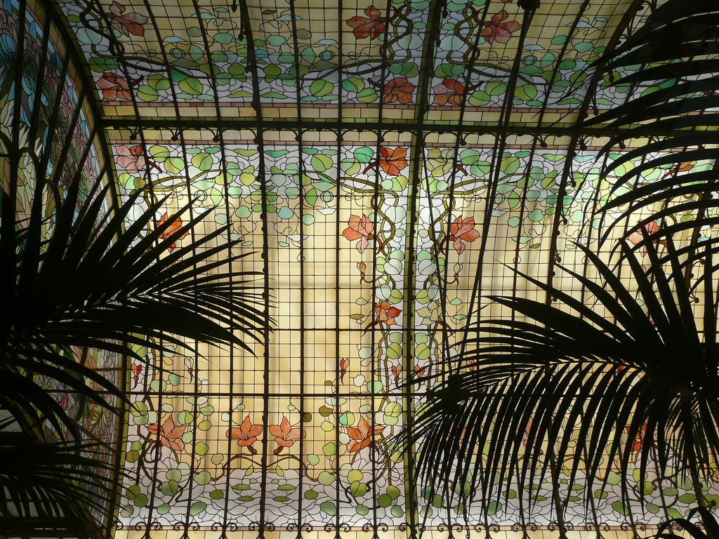 Un Jardin d'hiver Art Nouveau