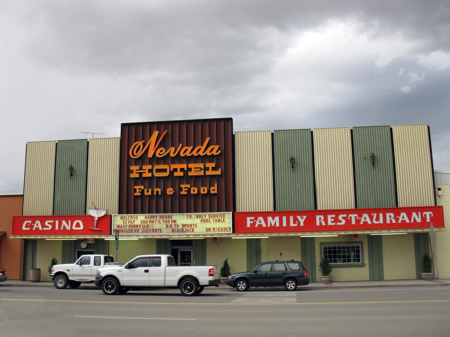 Eccentric Roadside Doing Battle Scenes from Battle Mountain, Nevada