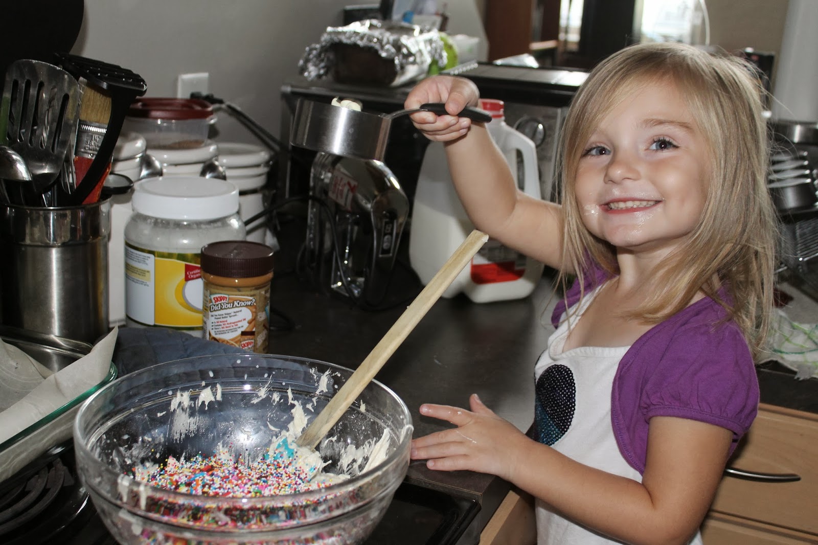 Stay At Home Baker Cake Batter Blondie Bars