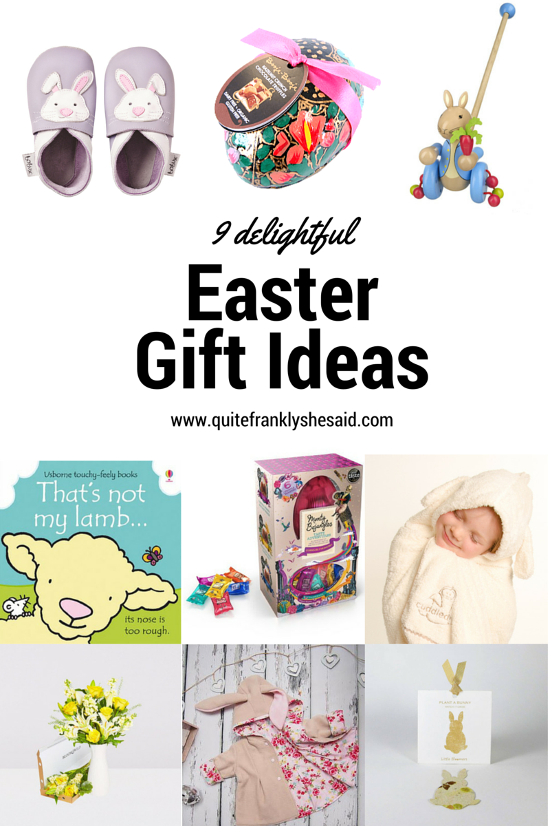 9 Delightful Easter Gift Ideas Quite Frankly She Said