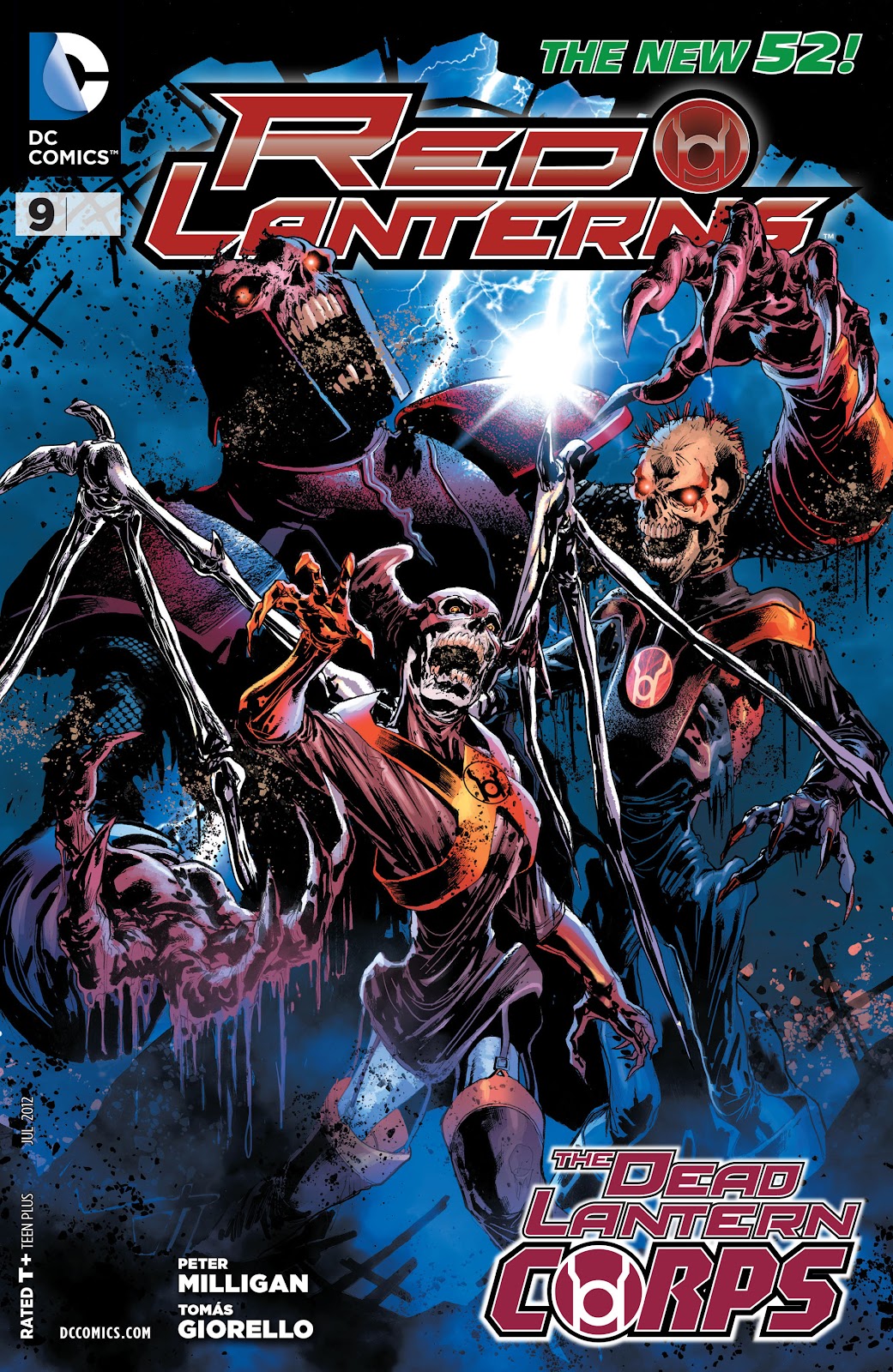 Red Lanterns issue 9 - Page 1