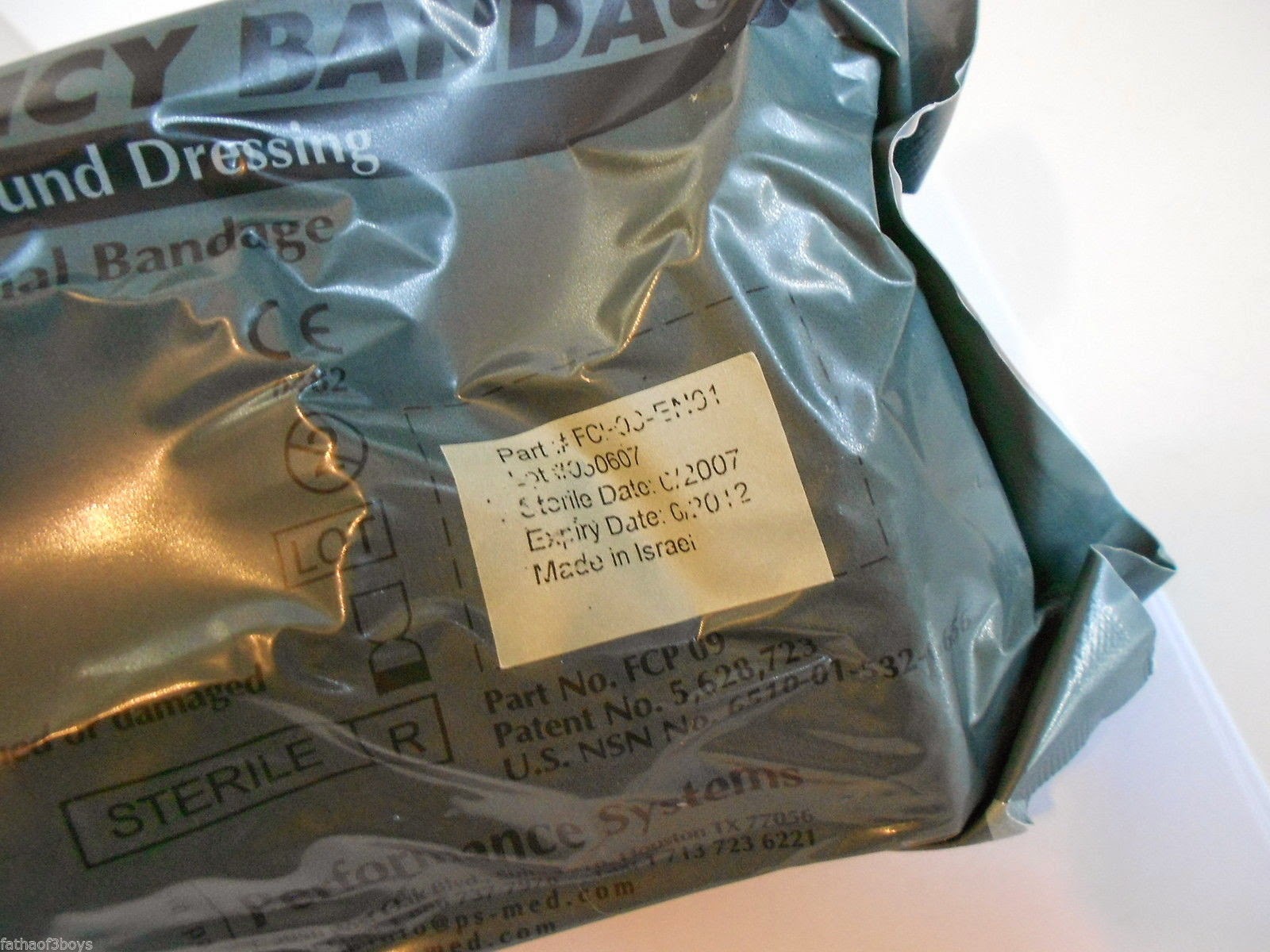 bingbabel Abdominal Trauma Wound Dressing 8" First Care