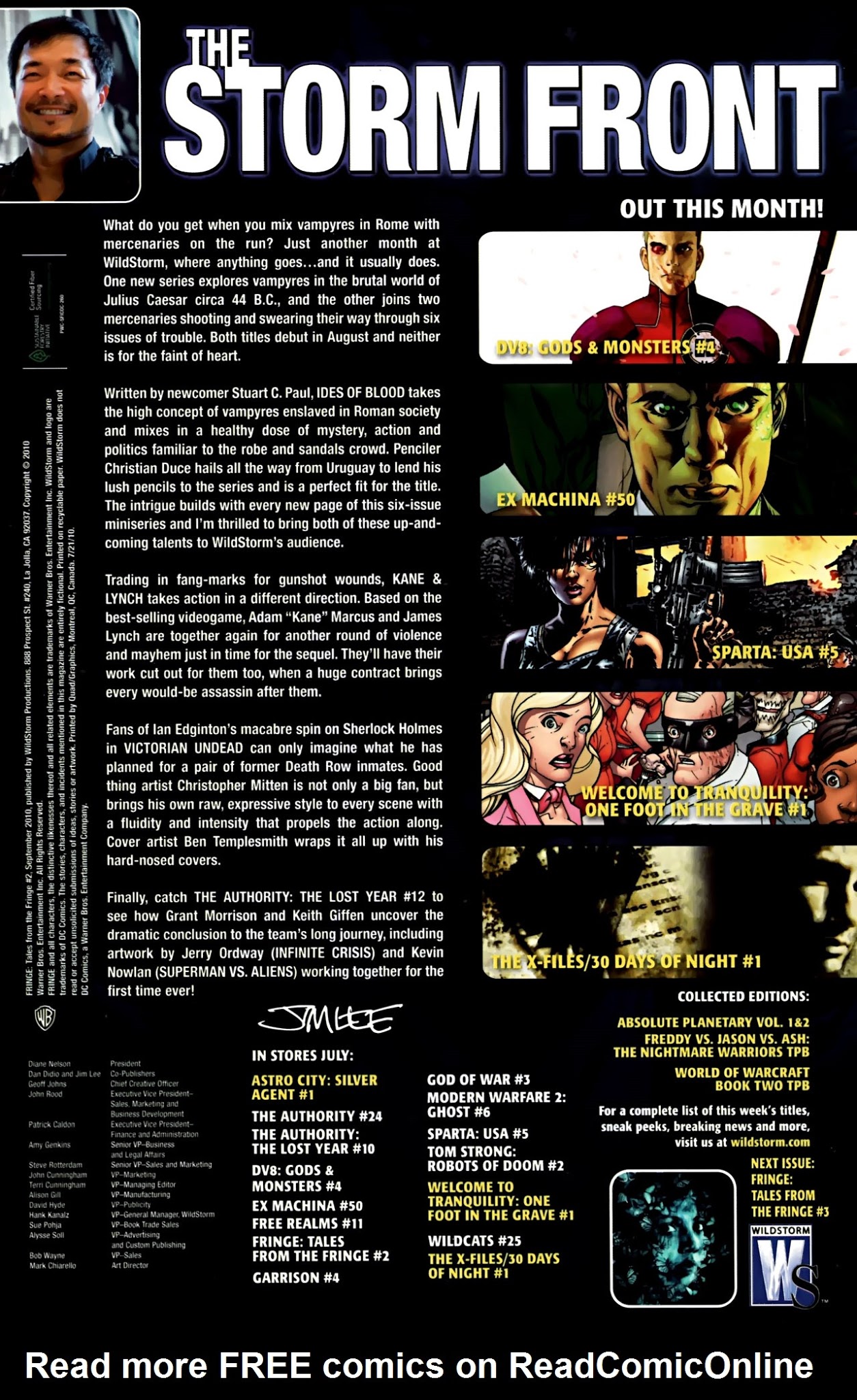 Read online Fringe: Tales from the Fringe comic -  Issue #2 - 25