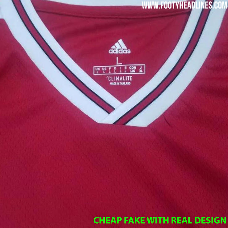 arsenal jersey made in thailand