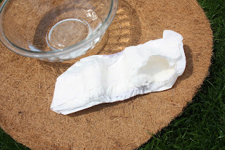 Water Patio Plants Less Often with this Surprising Tip! #recycleyourperiodpad