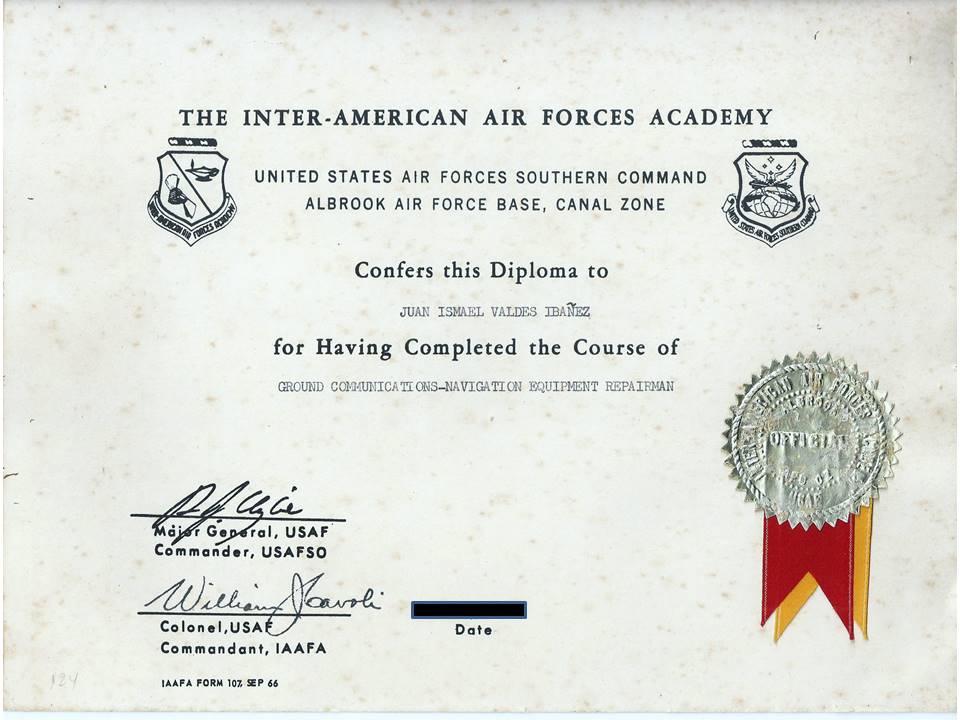 Meus Certificados da US AIR FORCE