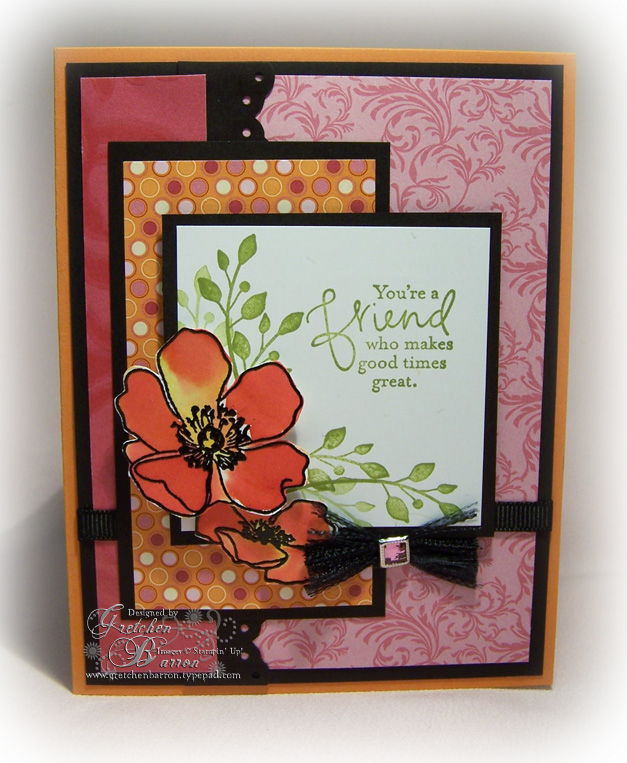 Stamping 411 How to Fray Ribbon!