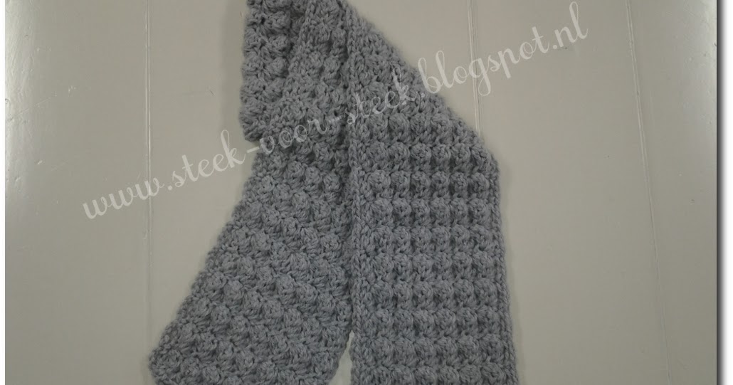 kleding galblaas Voorkeur Steek voor steek: Stoere sjaal