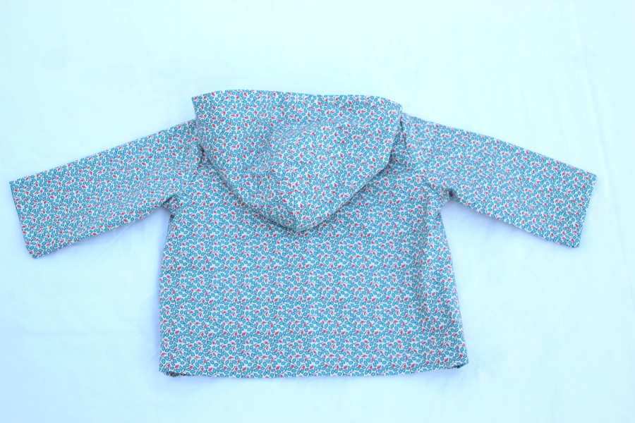 DIY Costura: Cómo hacer abrigo estampado para bebé (patrón gratis)