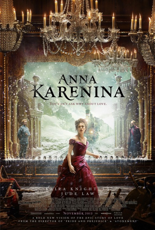 Anna Karenina 2012 movie poster