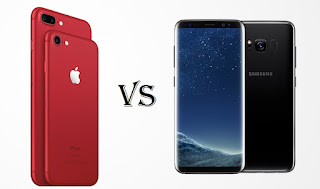iPhone 7 plus & Samsung S8