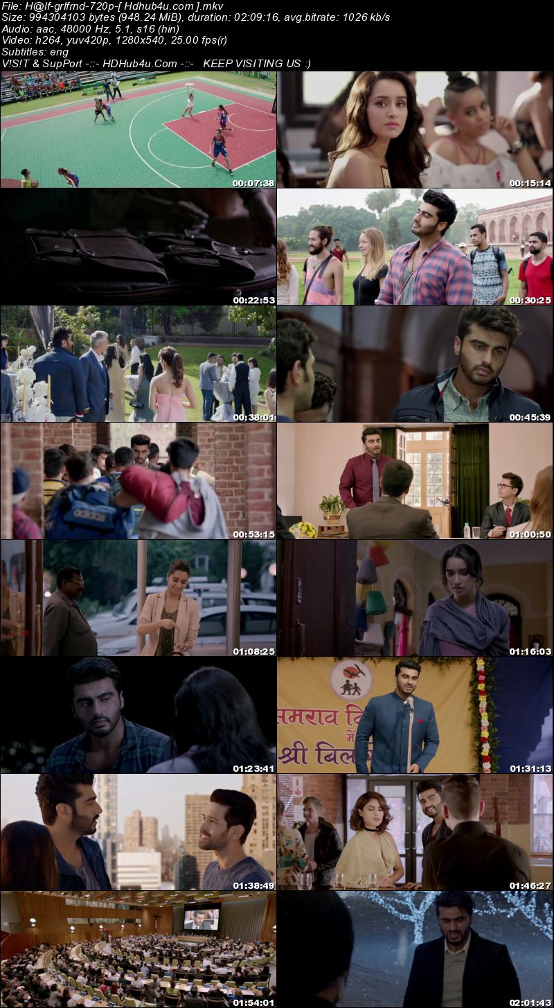 Half Girlfriend 2017 Hindi Movie 480p HDRip Esubs 350mb Download