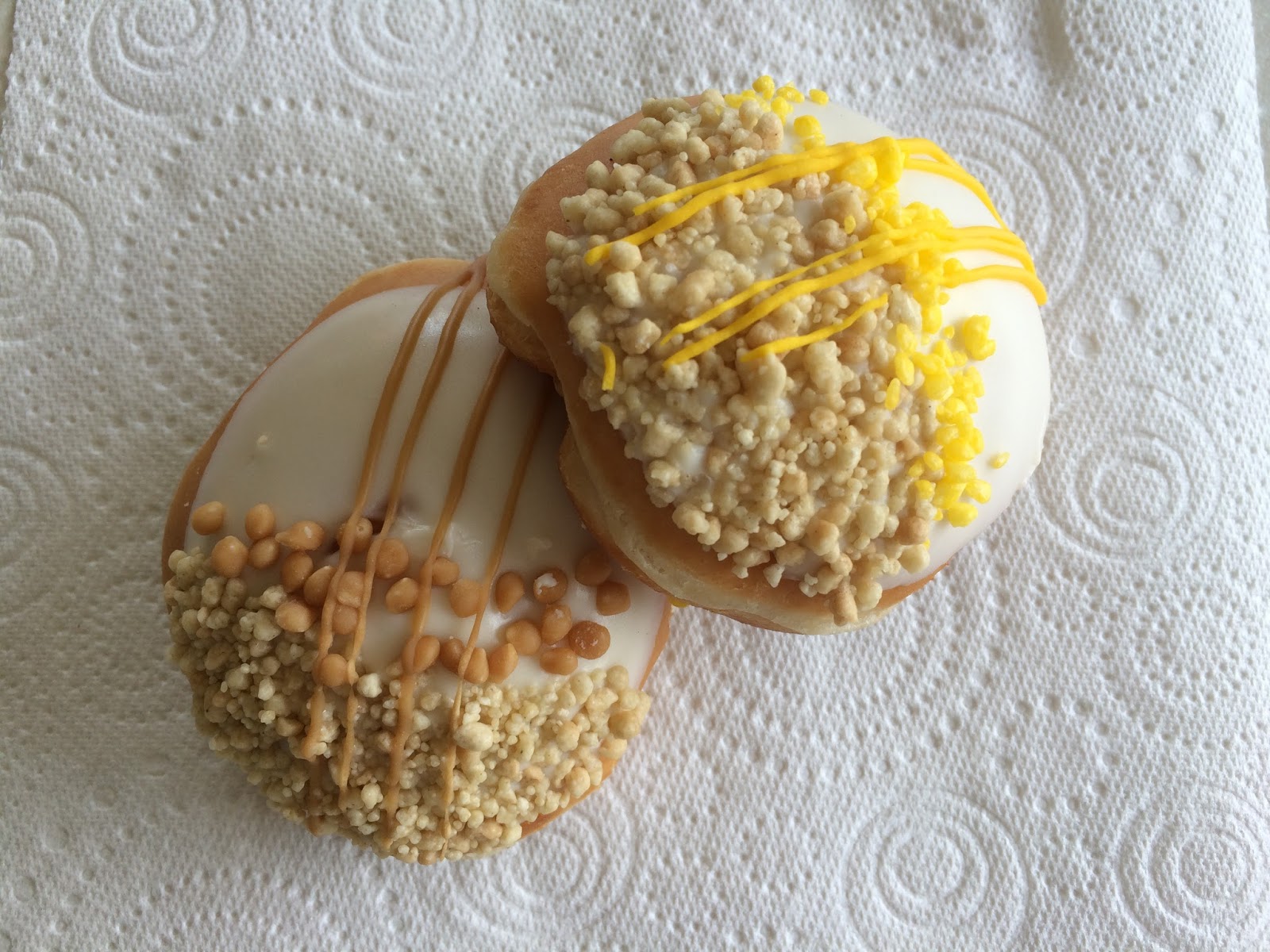 Reaching for Refreshment Review Krispy Kreme Cheesecake Doughnuts