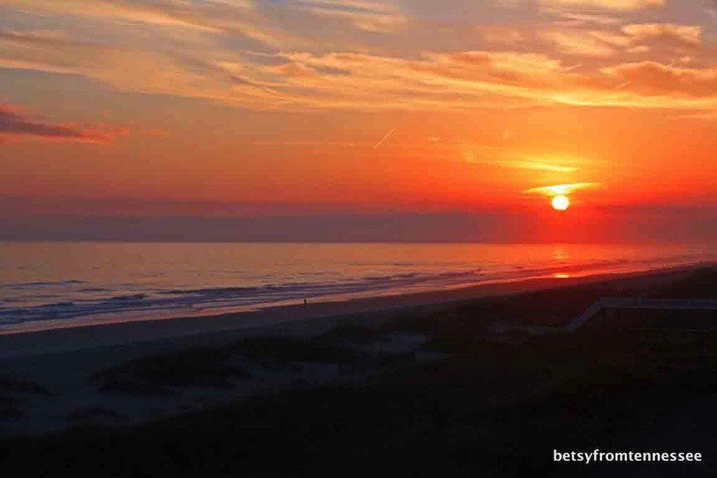 Betsy's Photo Blog Sunrise and Sunset from Ocean Isle Beach, North