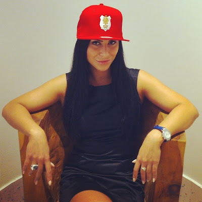 IAmNotARapperiSpit.com Model: Anja Potkonjak