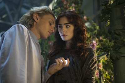 Lily Collins Jamie campbell bower image