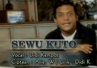 Lirik Lagu Sewu Kutho - Didi Kempot