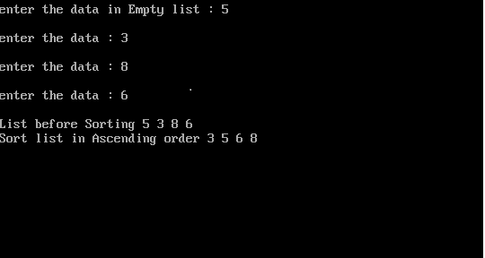 Computer Programms & Informations: Sort the nodes in Ascending order ...