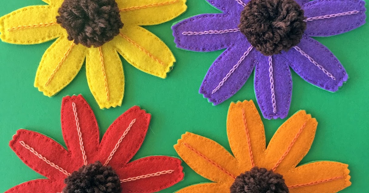 Fun Felt Flowers