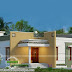Low cost Kerala home design single floor