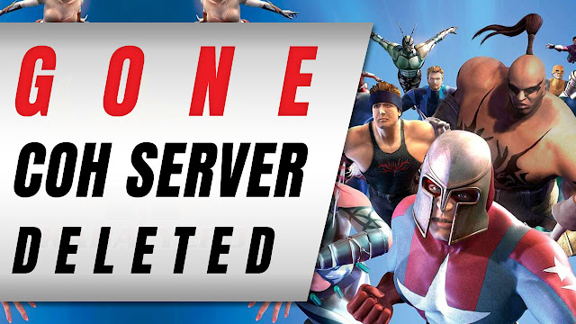 City Of Heroes 2019 Server, GONE! Server Was Deleted?