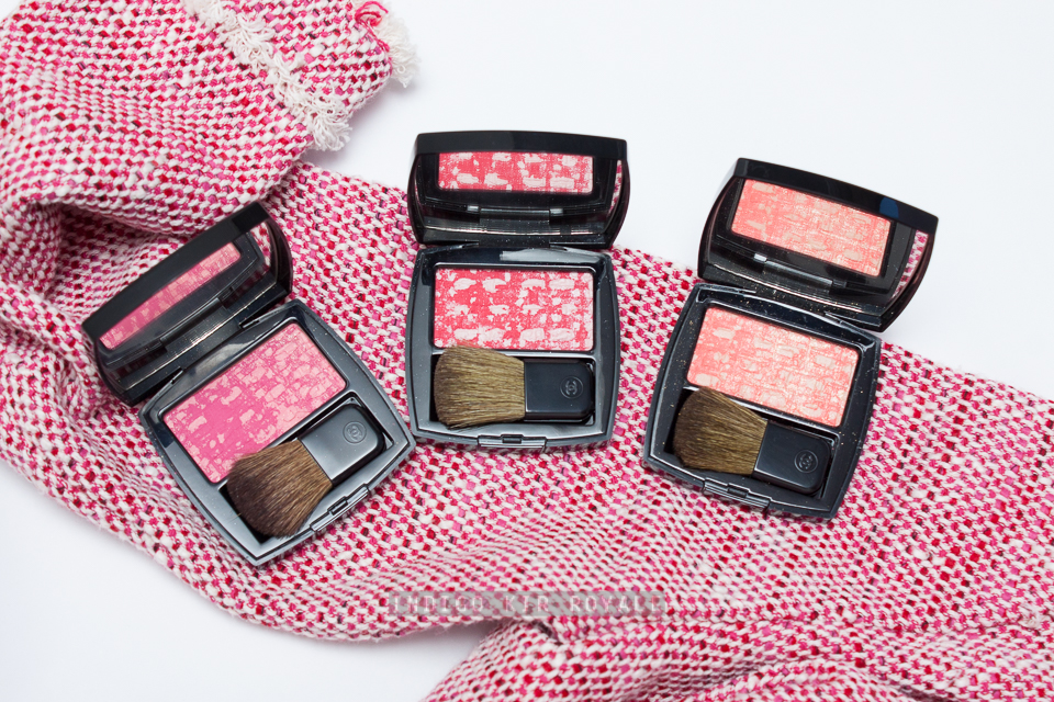 CHANEL LES TISSAGES DE CHANEL BLUSH DUO TWEED EFFECT 110 Tweed Cherry  Blossom