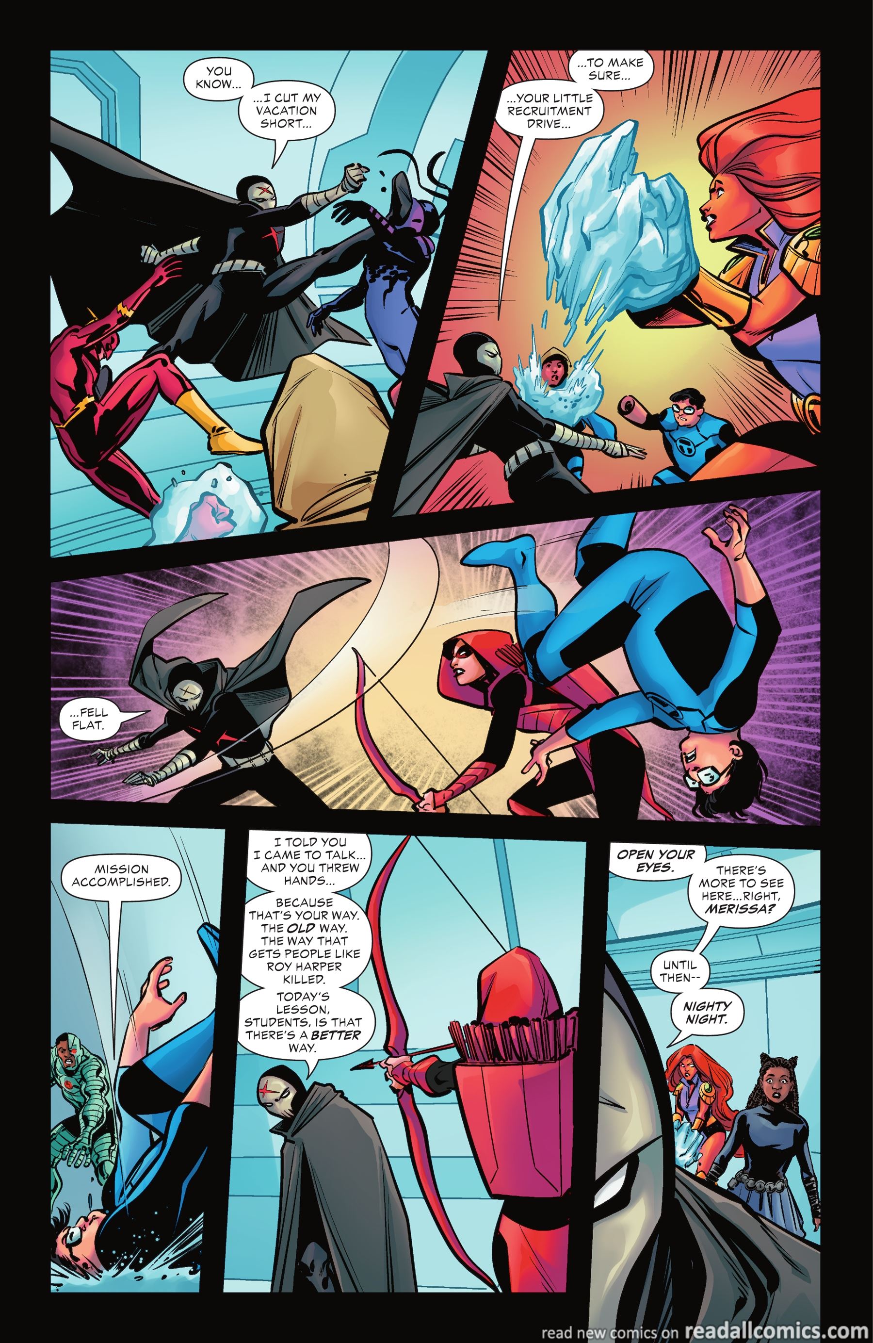Teen Titans Academy #1 chapter 8 page 15
