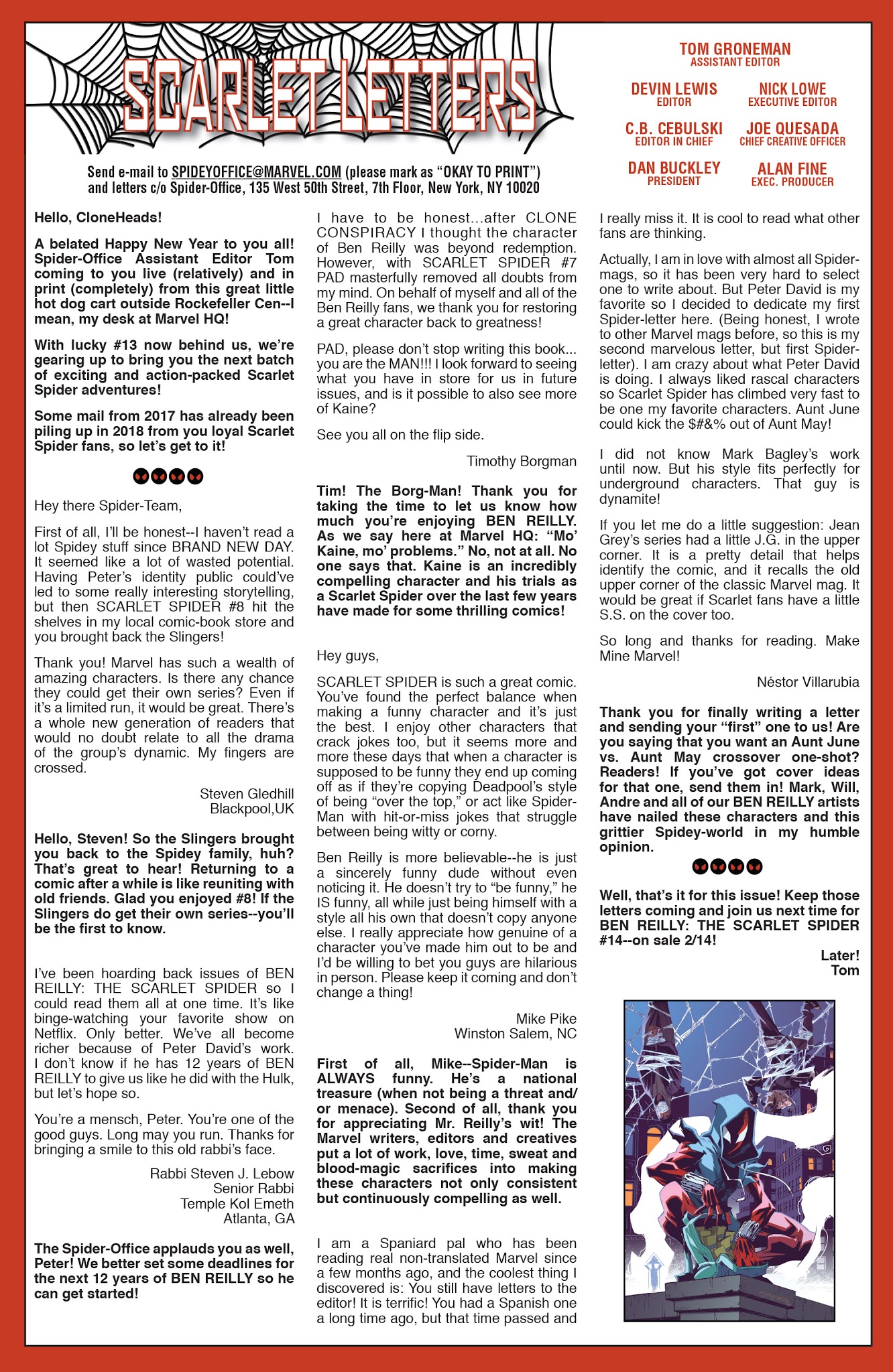 Read online Ben Reilly: Scarlet Spider comic -  Issue #13 - 23