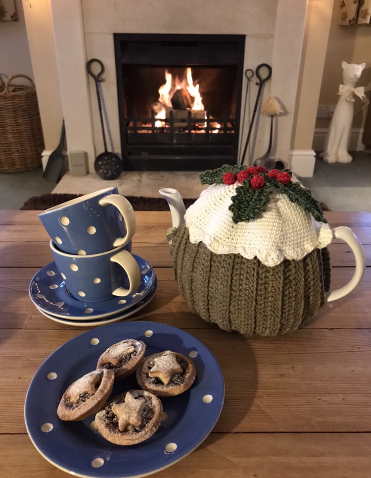 Christmas Pudding tea cosy