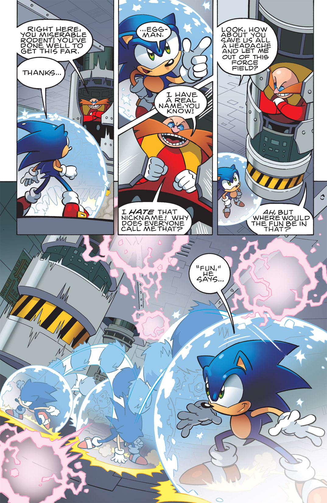 Read online Sonic The Hedgehog comic -  Issue #227 - 18